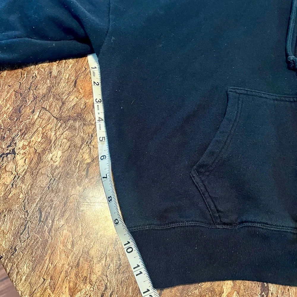 PINK Victoria's Secret Black hoodie women’s size Medium - Picture 5 of 6